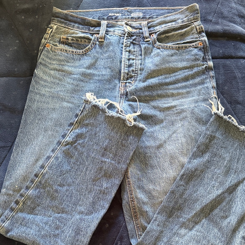 Old Navy Women's High Rise Blue Jeans
